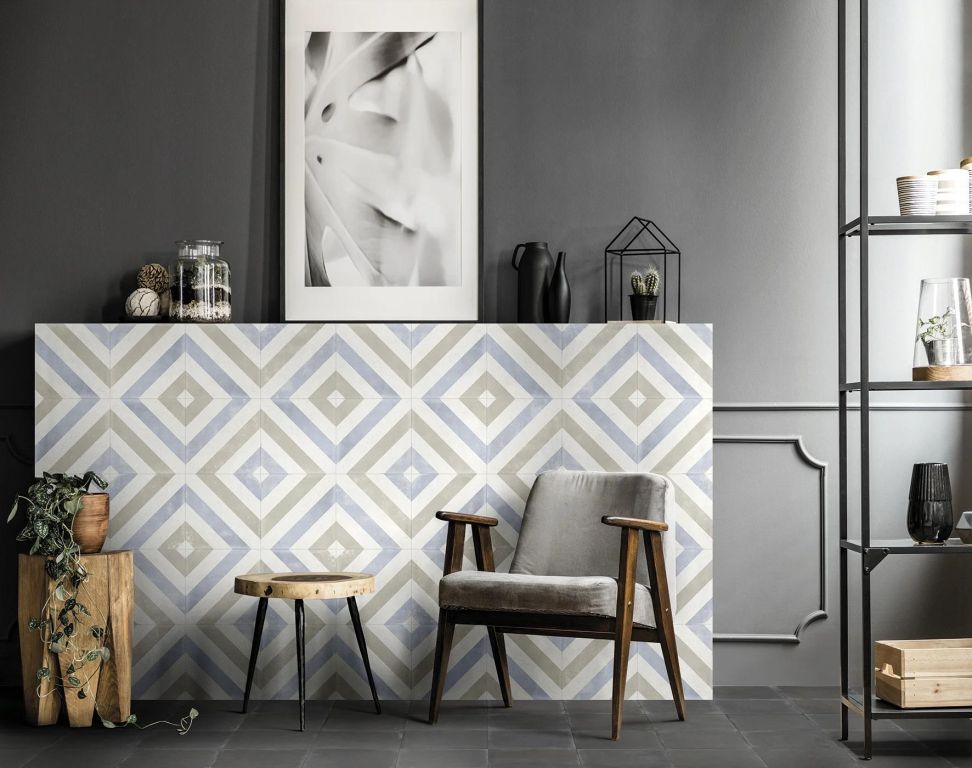Realizace Vintage Nero a Decoro13 20x20 (Mariner)