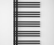 Aqualine Poseidon Otopné Těleso 550x1740mm, černá Mat