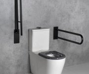 Sapho Medic Wc Kombi, Zvýšený Sedák, Rimless, Spodní/zadní Odpad, Bílá