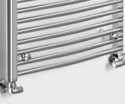 Aqualine Alya Otopné Těleso Oblé 600x1703mm, Chrom
