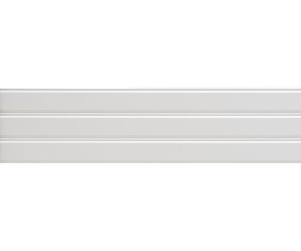 Retro obklad Grazia Boiserie Bianco Craquele 20x80 Luc. - bílá