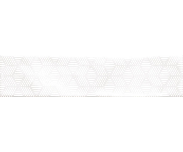 Retro dekor Cifre Opal Decor Snow Brillo 7,5x30 Mix - bílá
