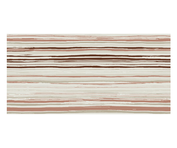 Vzorovaný dekor APE Tonality Cretonne Rouge 60x120 Rett.