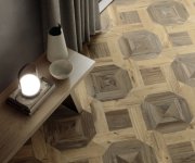 Dlažba jako dřevo Flaviker Nordik Wood Mansion Gold/Brown 60x60 RT - hnědá