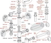 01939-6/4-sr-692 - Výpust Umyvadlová 6/4" S Nerezovou Mřížkou 63 Mm A Přípojkou ALC-A31P