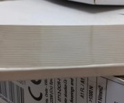 Obklad Deceram Wet Concrete Pinstripes Decor 7,5x30 - šedá (skladem)