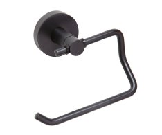 Sapho X-round Black Držák Toaletního Papíru, černá Mat