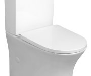 Bruckner Leon Wc Kombi, Rimless, Spodní/zadní Odpad, Bílá