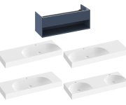 SD Lite 120 skříňka pod umyvadlo - SD Lite 120 skříňka pod umyvadlo Deepsea Blue X000001869