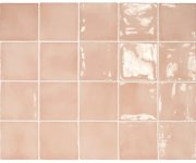 Obklad Equipe Manacor Blush Pink 10x10 - růžová