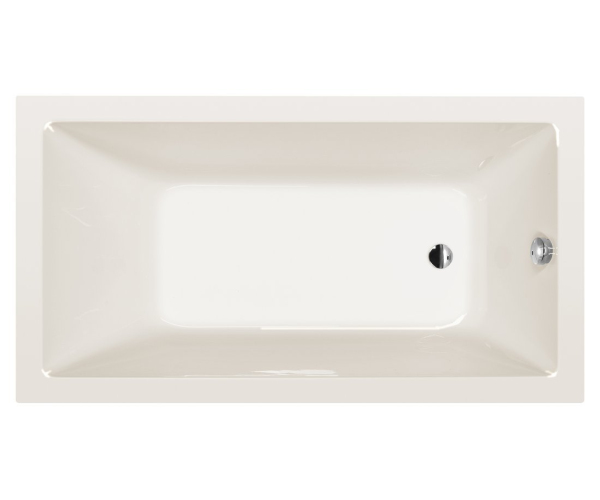 Polysan Noemi Obdélníková Vana 160x80x39cm, Ivory