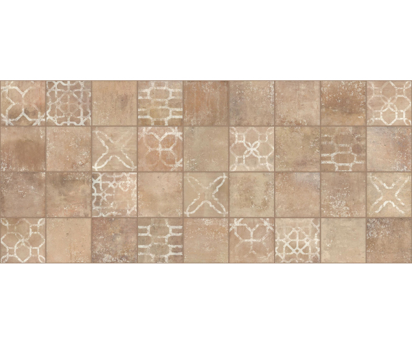 Retro dlažba Colorker Amazonia ZYX Ethnic Cotto Decoro 13,8x13,8 MIX