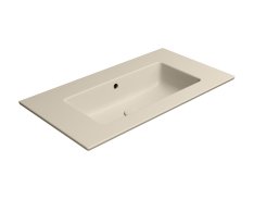 Gsi Pura Keramické Umyvadlo Slim 82x46cm, Bez Otvoru, Creta Mat
