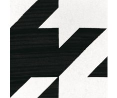 Equipe Caprice Deco Tweed B&W 20x20