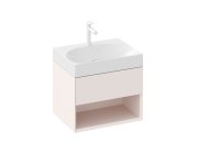 SD Lite 60 skříňka pod umyvadlo - SD Lite 60 skříňka pod umyvadlo Alabaster Pink X000001860