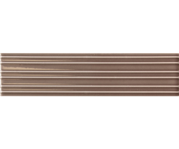 Obklad Equipe Lumina Acorn Rivia 6X24,6 Luc. - hnědá