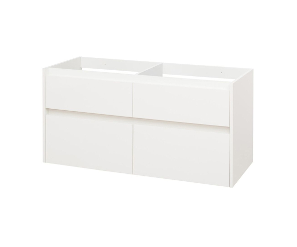 Mereo Opto, Koupelnová Skříňka 120 Cm, Bílá