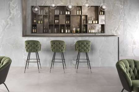 Luxusní světlá dlažba z Itálie - Saime Shine Perla 90x90 Matt.