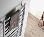Sapho Eskinado Elektrický Sušák Ručníků, Hranatý, 620x1160 Mm, 120 W, Nerez Lesk