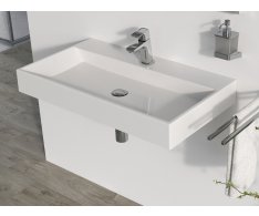 Umyvadlo Natural 80 - Umyvadlo Natural 80, s otvorem pro baterii, bez přepadu