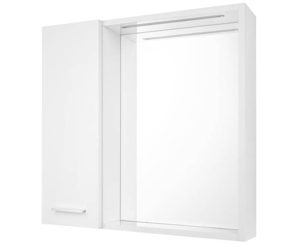 Aqualine Zoja/keramia Fresh Strip Galerka S Led Osvětlením, 60x60x14cm, Levá, Bílá