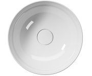 Gsi Pura Keramické Umyvadlo Na Desku, Průměr 32cm, Bílá Extraglaze