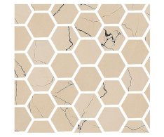 Fioranese Sound of Marbles Mosaico EXA Beige Antico 30x30 Luc. Rett.