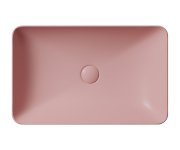 Gsi Pura Keramické Umyvadlo Na Desku 60x38cm, Blush Mat