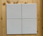 Retro obklad Deceram Ar Crackle Ivory 15x15  - šedá (skladem)