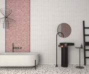 Dlažba jako terrazzo APE Carmen Trendy Black 20x20