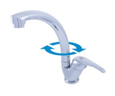 SÁZAVA - Dřezová baterie  Chrom 3/8'' SA006.0/3