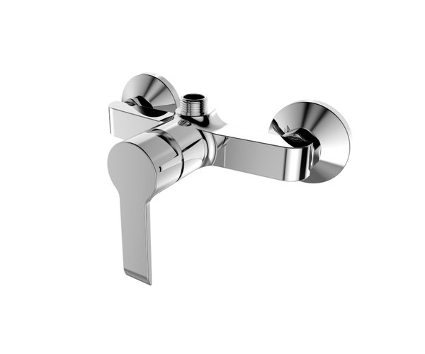 Ventura, Sprchová Stěnová Baterie Bez Sprchové Sady, Horní Vývod, Rozteč 150 Mm
