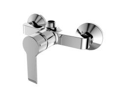 Ventura, Sprchová Stěnová Baterie Bez Sprchové Sady, Horní Vývod, Rozteč 150 Mm
