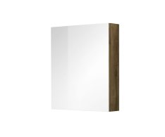 Mereo Aira Koupelnová Galerka 60 Cm, Zrcadlová Skříňka, Dub Halifax