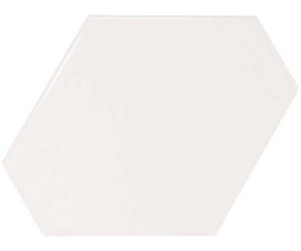 Luxusní obklad Equipe Scale Benzene White 10,8x12,4 - bílá