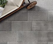 Dlažba jako beton CIR Reggio Nell´Emilia Rosta Nuova 20x40 R11 - šedá