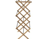 Aqualine Cikcak Skládací Stojan Na Ručníky 73x97x39cm, Jasan