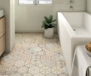 Vzorovaná dlažba Equipe Hexatile Harmony Colours 17,5x20
