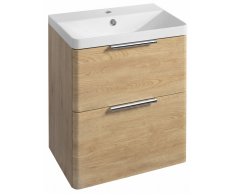 Aqualine Deneb Umyvadlová Skříňka 50,5x55x34,5cm, Dub Emporio