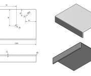 Sapho Tailor Rockstone Deska 120x50 Cm, Provedení Límce F
