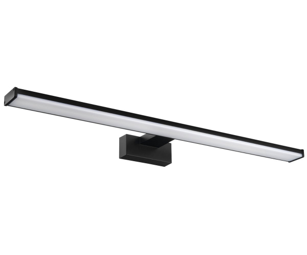Sapho Chicago Xl Led Svítidlo, 600x120mm, 12w, 230v, Ip44, Plast, černá Mat