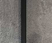 Gelco Vario Black Jednodílná Sprchová Zástěna K Instalaci Ke Stěně, čiré Sklo, 1000 Mm