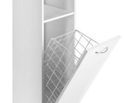 Aqualine Simplex Economy Vysoká Skříňka S Košem 30x180x30cm