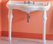 Kerasan Retro Keramické Umyvadlo 100x54,5cm, 3 Otvory, Bílá