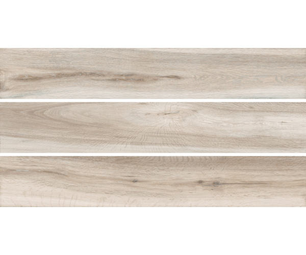 Dlažba jako dřevo Sant Agostino Barkwood White RT 20x120 - béžová