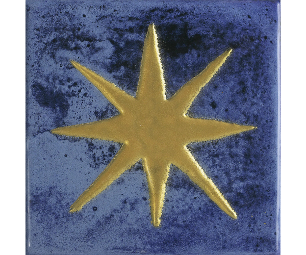 Obklad jako kámen Ape Sintra Decor Star I Misty Blue 12,4x12,4