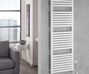 Aqualine Tondi-e Elektrické Otopné Těleso Rovné 450x1330 Mm, 500 W, Bílá