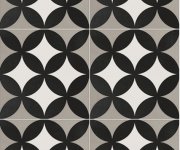 Retro dlažba Elios Deco Anthology Original D Taupe 20x20