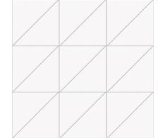 Vogue System Triangoli Interni Ghiaccio 10x10x14 Rett. (30x30)