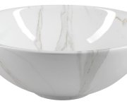 Sapho Dalma Keramické Umyvadlo Na Desku, ø 42cm, Carrara
